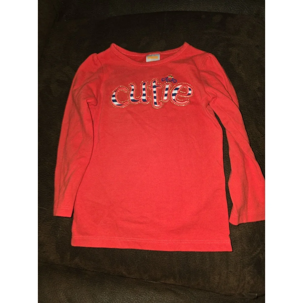Gymboree mod about orange lot‎ 18 24 months tops sweater leggings dog